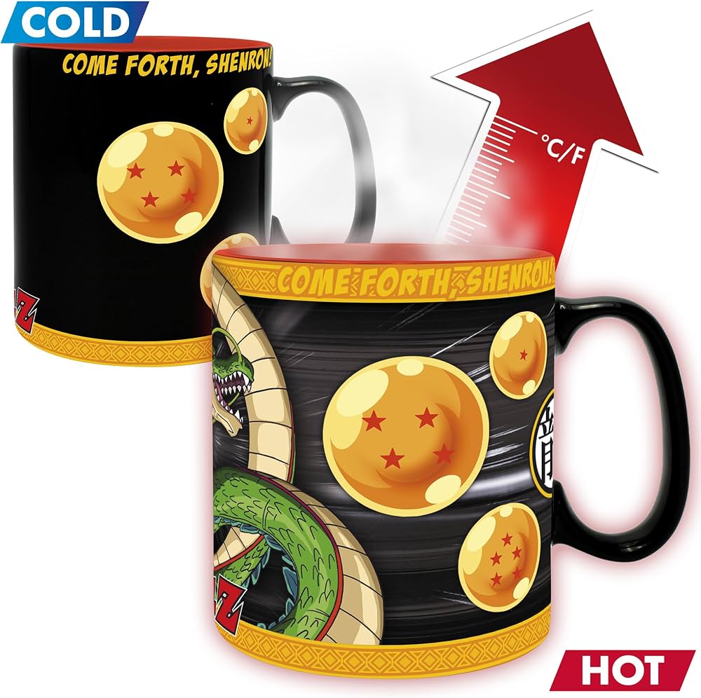 DRAGON BALL - Mug Heat Change - 460 ml-DBZ/ Shenron - carton x2 - vue 3
