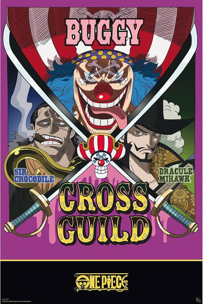 ONE PIECE - Poster Maxi 91,5x61 - Cross Guild* - vue 4