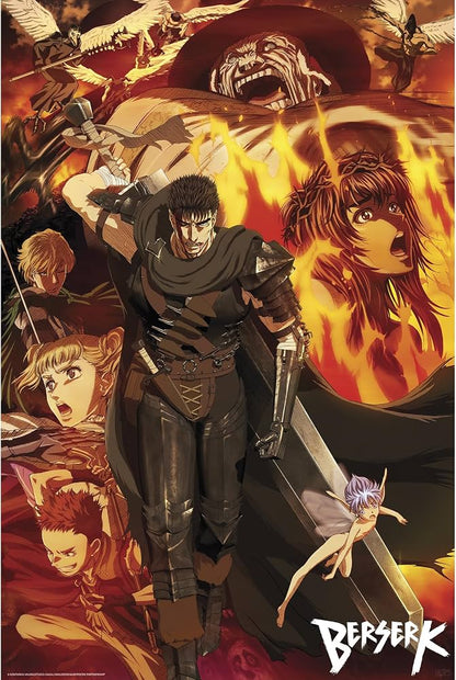 BERSERK - Poster Maxi 91,5x61 - Groupe - vue 4