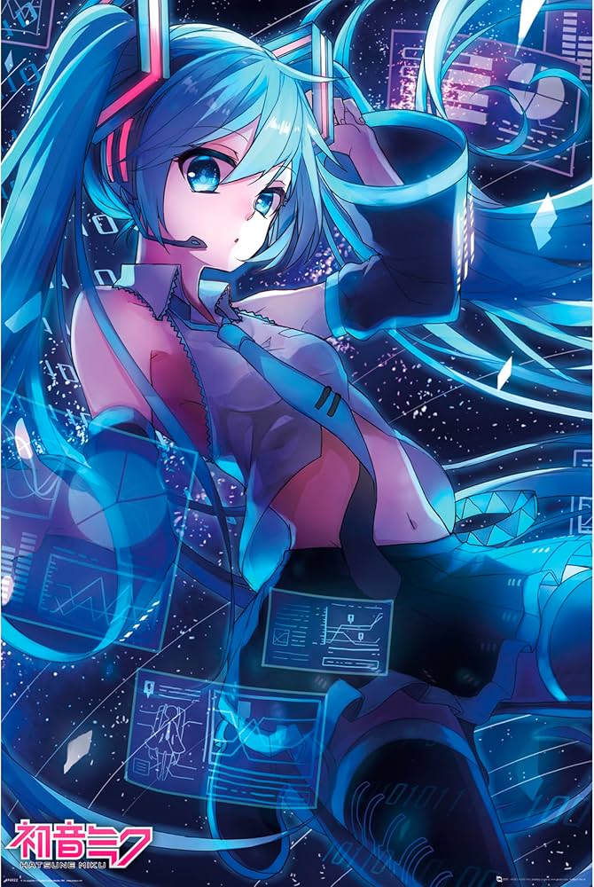 HATSUNE MIKU - Poster Maxi 91,5x61 FSC MIX - Ecran - vue 4