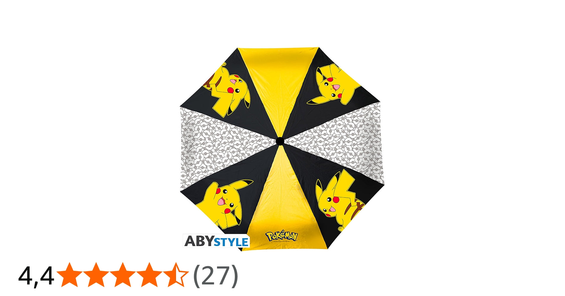 POKEMON - Parapluie - Pikachu - vue 2