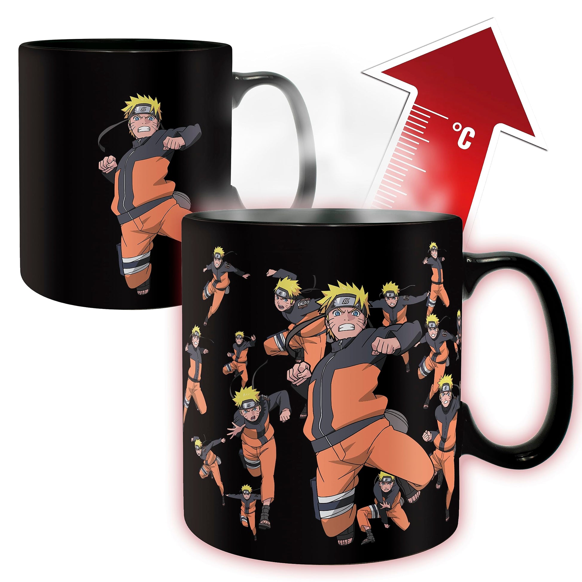 NARUTO SHIPPUDEN - Dessous de verre en céramique "Naruto" - vue 3