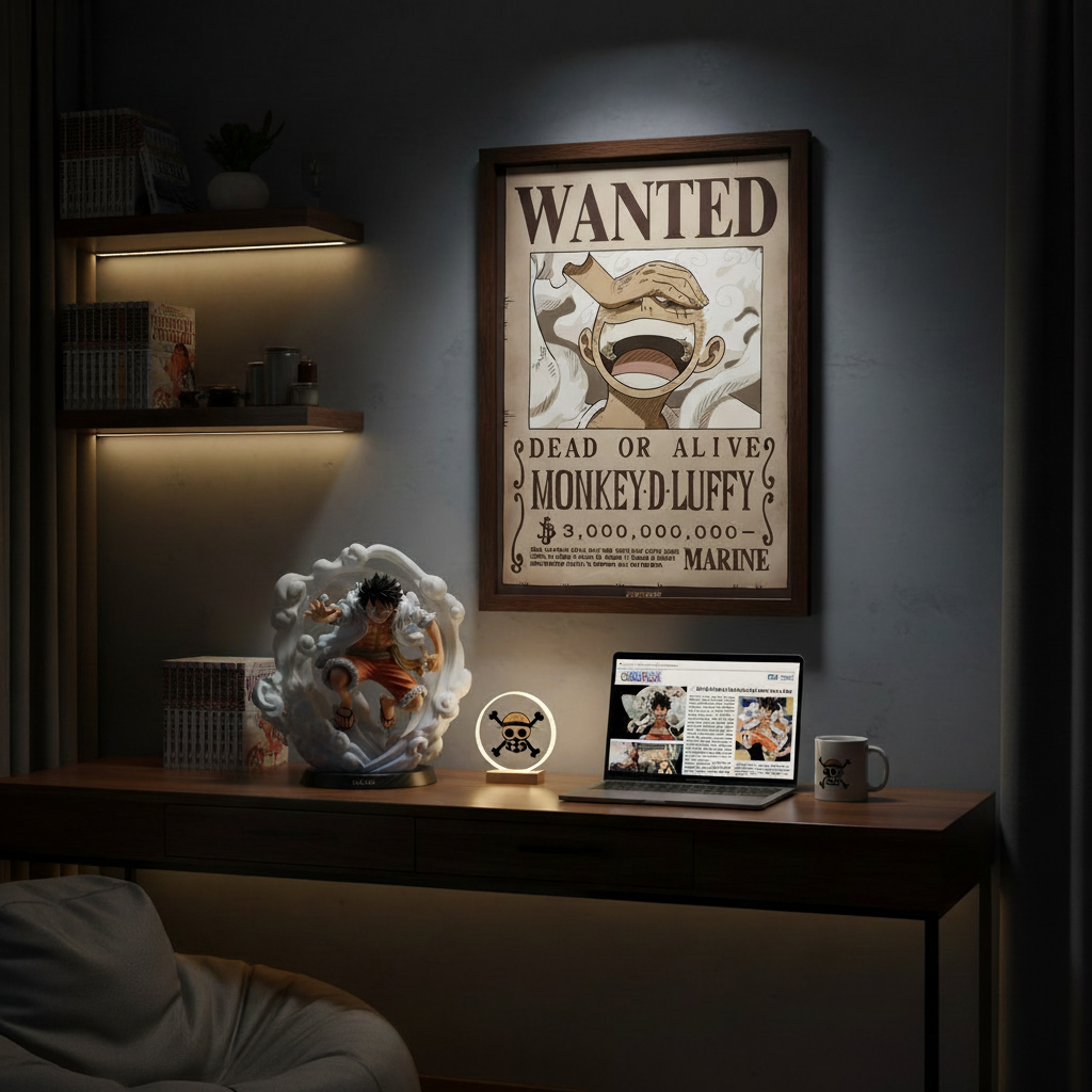 One Piece Poster Maxi 91,5x61 FSC MIX - Wanted Luffy Wano GB Eye