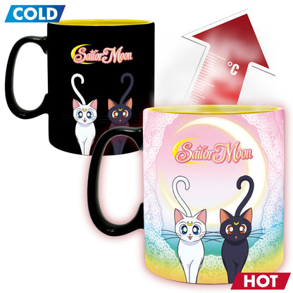 SAILOR MOON - Mug Heat Change- 460ml- Sailor&Chibi- cardboardx2 - vue 3