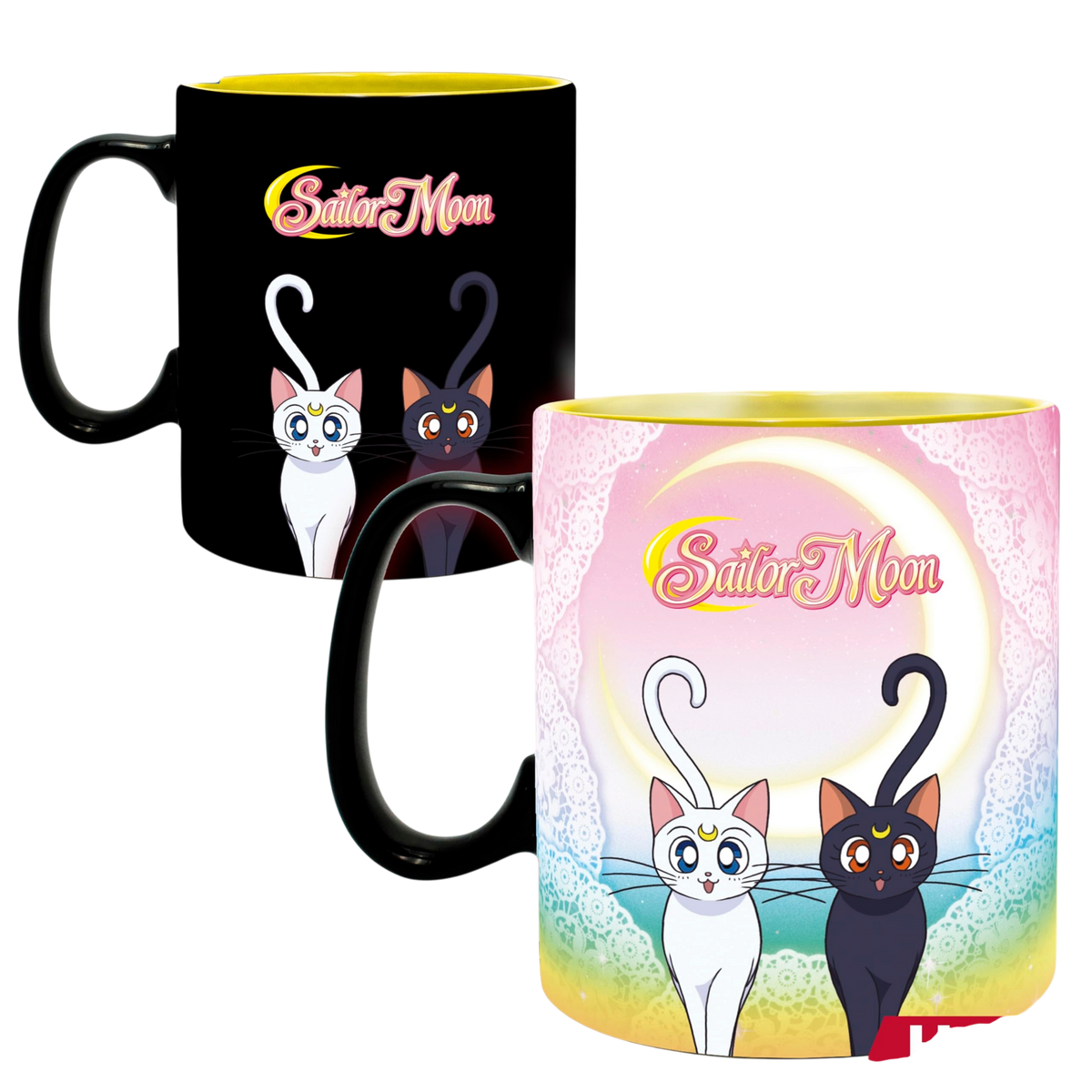 SAILOR MOON - Mug Heat Change- 460ml- Sailor&Chibi- cardboardx2 - vue 3