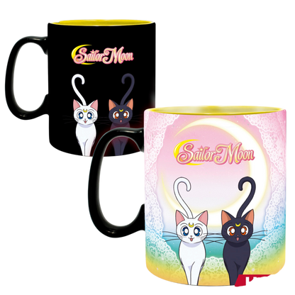 SAILOR MOON - Mug Heat Change- 460ml- Sailor&Chibi- cardboardx2 - vue 3