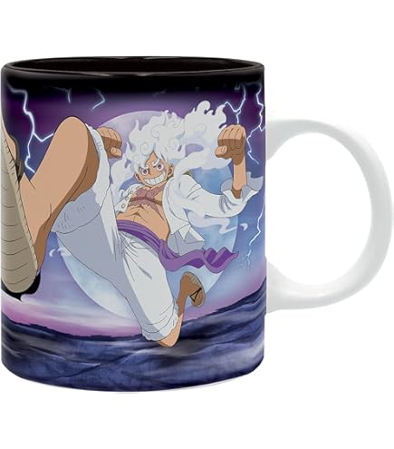 ONE PIECE - Mug Heat Change - 460 ml - Luffy vs Kaido - carton x2 - vue 3