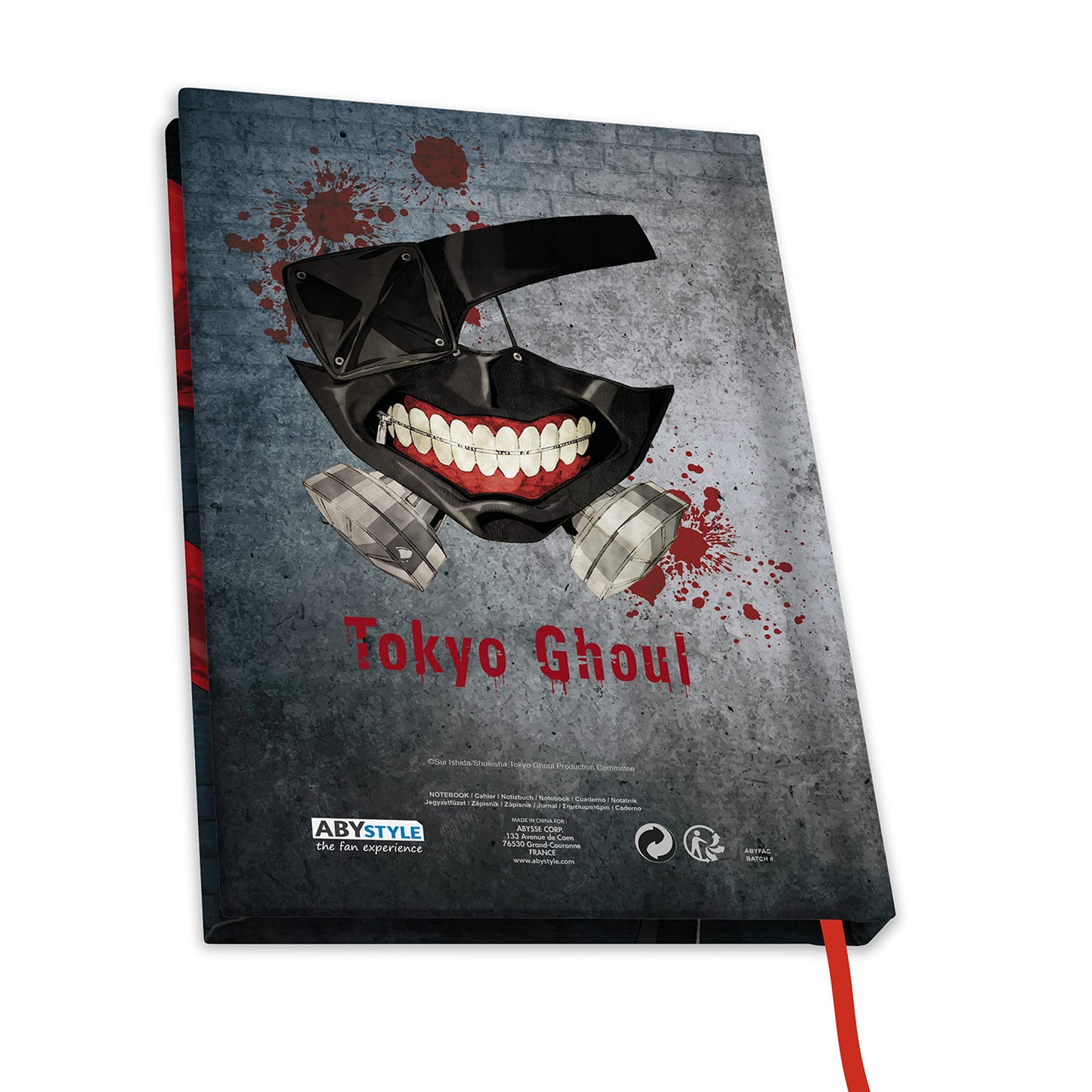 TOKYO GHOUL - Cahier A5 "Ken Kaneki" X4  * - vue 3