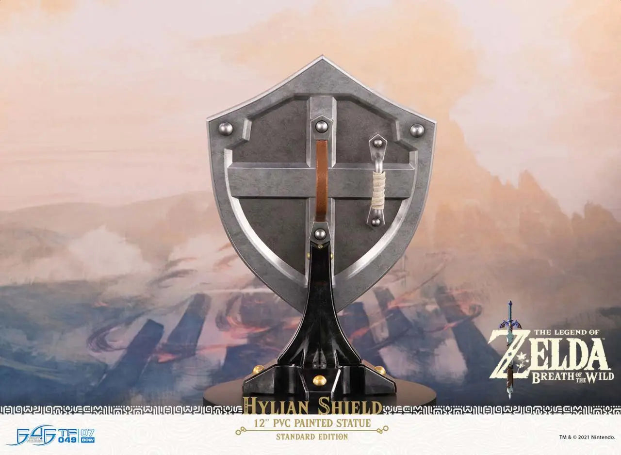 LEGEND OF ZELDA HYLIAN SHIELD PVC STATUE - Vue 4