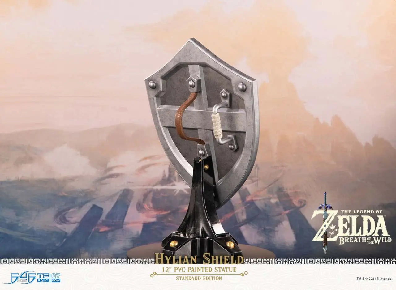 LEGEND OF ZELDA HYLIAN SHIELD PVC STATUE - Vue 3