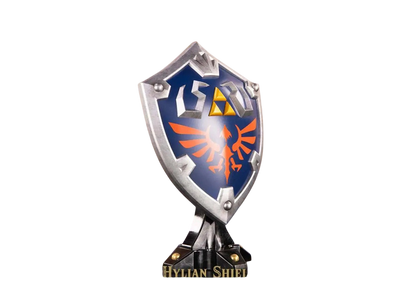 LEGEND OF ZELDA HYLIAN SHIELD PVC STATUE - Vue 1