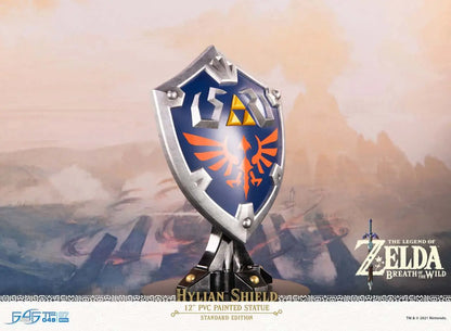 LEGEND OF ZELDA HYLIAN SHIELD PVC STATUE - Vue 1