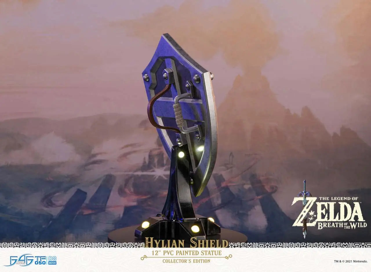 LEGEND OF ZELDA HYLIAN SHIELD PVC COLLECTOR EDITION - Vue 3