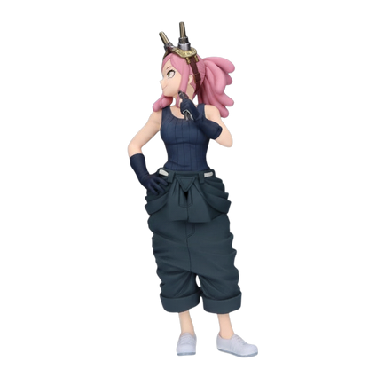 Figurine NIPPON DOKI STORE de Mei Hatsume My Hero Academia, gamme Glitter & Glamours, 21 cm, cheveux roses.