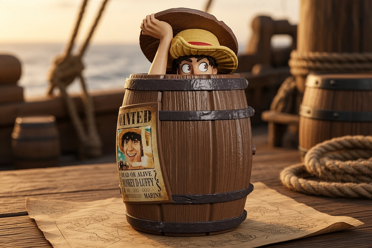 One Piece - Bocal à cookies - Wanted Grupo Erik