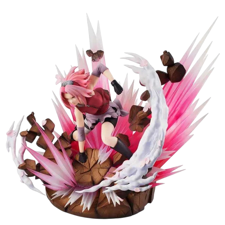 NARUTO GALS DLX HARUNO SAKURA V3 STATUE - Vue 2
