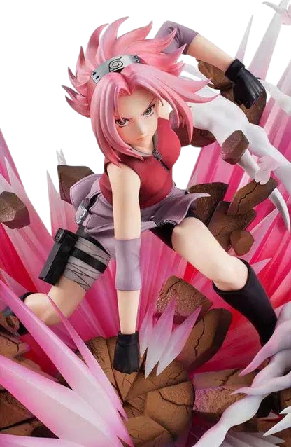 NARUTO GALS DLX HARUNO SAKURA V3 STATUE - Vue 5