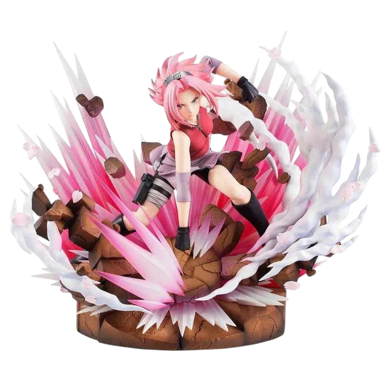 NARUTO GALS DLX HARUNO SAKURA V3 STATUE - Vue 1