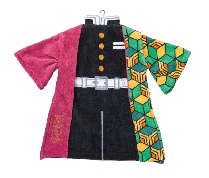 DEMON SLAYER GIYU TOMIOKA COSTUME TOWEL - Vue 5