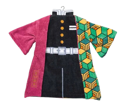 DEMON SLAYER GIYU TOMIOKA COSTUME TOWEL - Vue 5