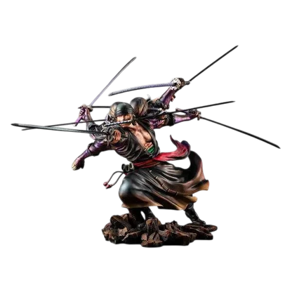 ONE PIECE POP ZORO DEMON ASURA STATUE - Vue 1