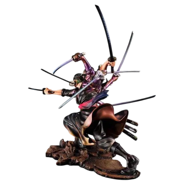 ONE PIECE POP ZORO DEMON ASURA STATUE - Vue 5