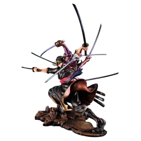 ONE PIECE POP ZORO DEMON ASURA STATUE - Vue 5