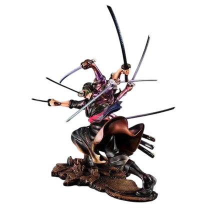 ONE PIECE POP ZORO DEMON ASURA STATUE - Vue 5