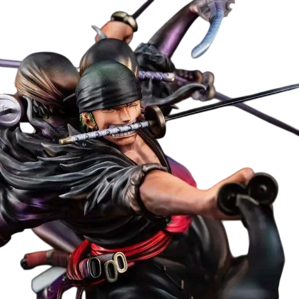 ONE PIECE POP ZORO DEMON ASURA STATUE - Vue 3