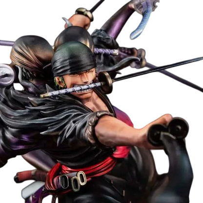 ONE PIECE POP ZORO DEMON ASURA STATUE - Vue 3