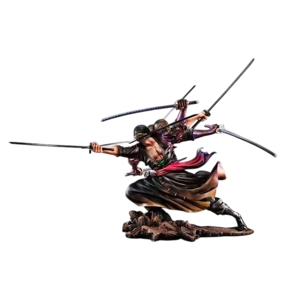 ONE PIECE POP ZORO DEMON ASURA STATUE - Vue 4