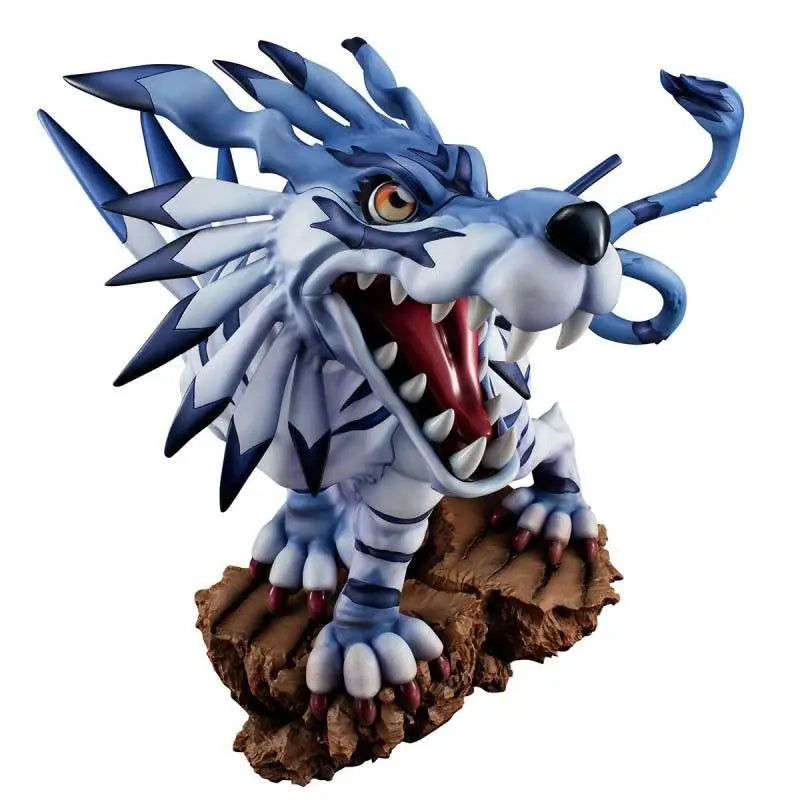 DIGIMON GARURUMON BATTLE GEM STATUE - Vue 2