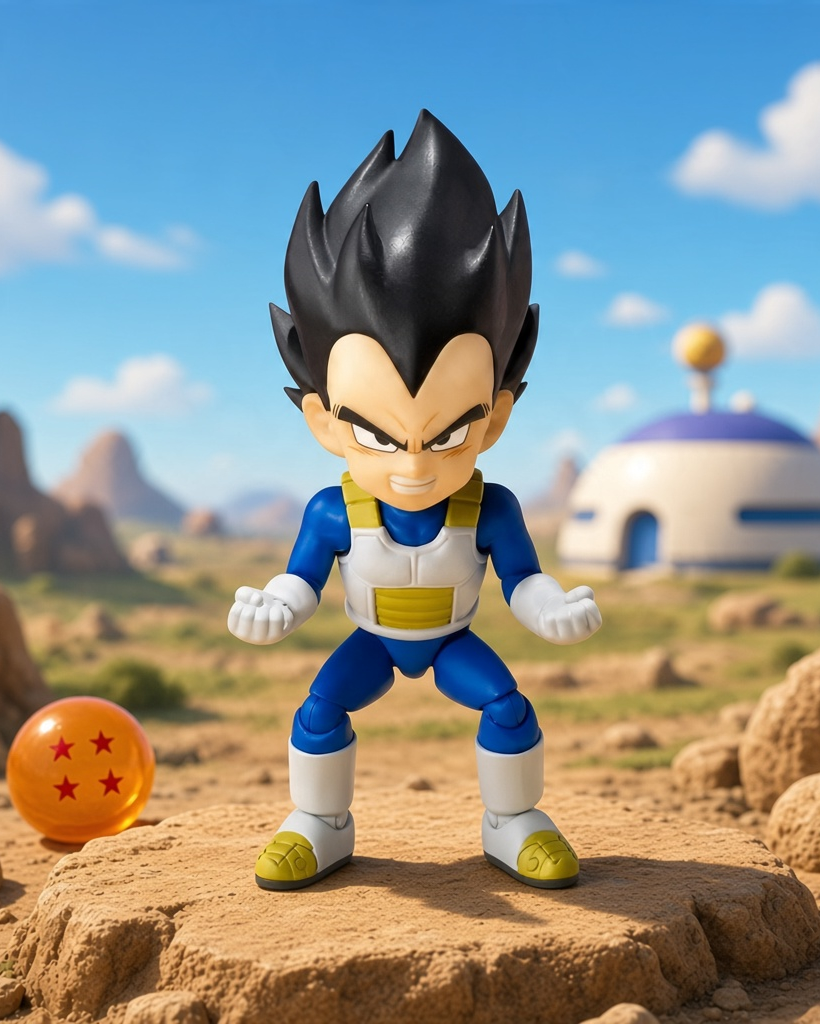 Dragon Ball - Mini Vegeta - Figurine S.H.Figuarts Bandai
