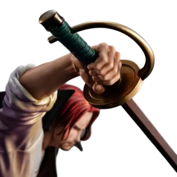ONE PIECE POP RED HAIRED SHANKS STATUE - Vue 5