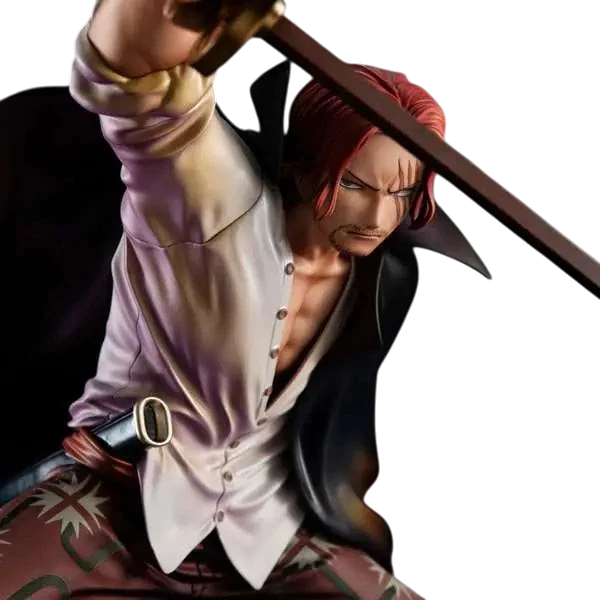 ONE PIECE POP RED HAIRED SHANKS STATUE - Vue 4