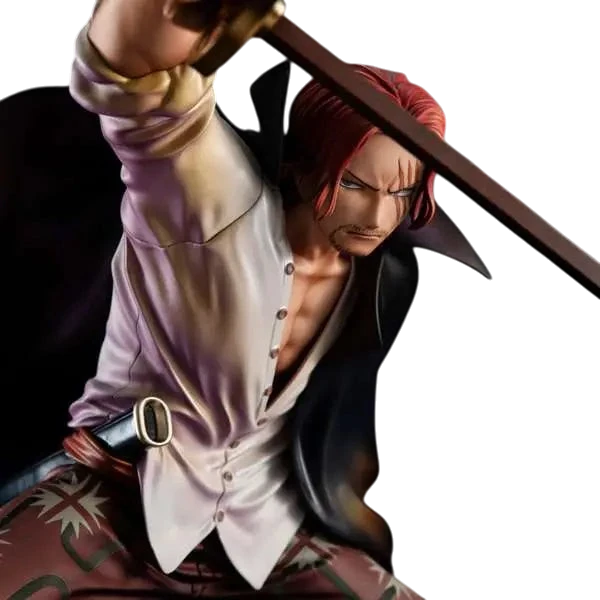 ONE PIECE POP RED HAIRED SHANKS STATUE - Vue 4