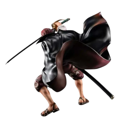 ONE PIECE POP RED HAIRED SHANKS STATUE - Vue 3