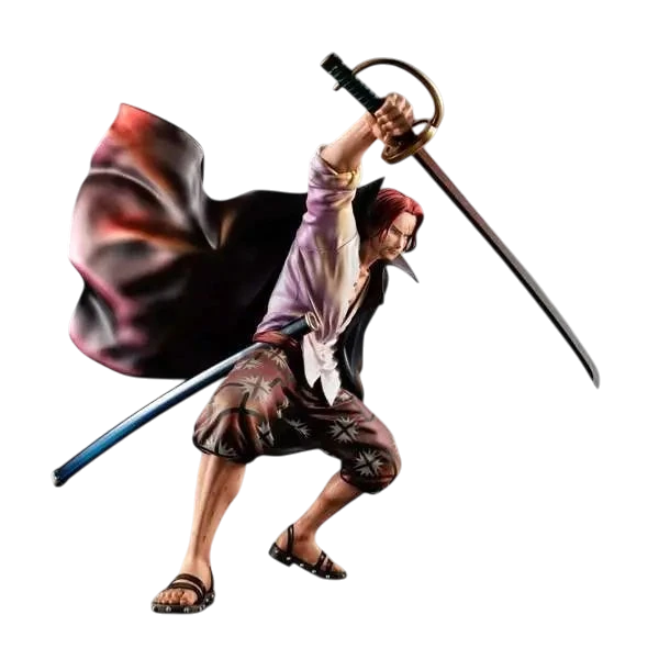 ONE PIECE POP RED HAIRED SHANKS STATUE - Vue 2