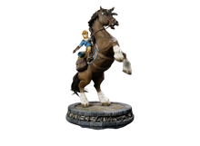 LEGEND OF ZELDA LINK ON HORSE LEGEND STATUE - Vue 1
