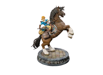 LEGEND OF ZELDA LINK ON HORSE LEGEND STATUE - Vue 5