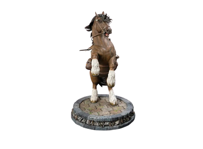 LEGEND OF ZELDA LINK ON HORSE LEGEND STATUE - Vue 2