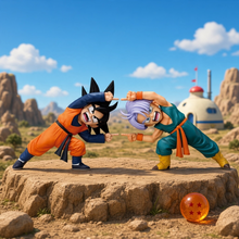 Dragon Ball - Son Goten & Trunks - Figurine Battle 9cm Bandai