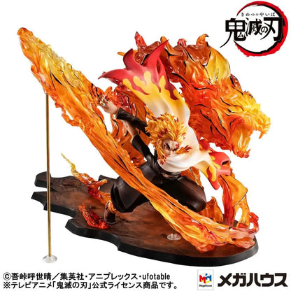 DEMON SLAYER KYOJURO FLAME BREATH GEM STATUE - Vue 2