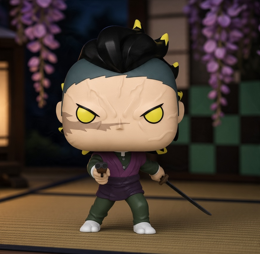 Demon Slayer - Genya (Forme Démon) - Figurine POP Animation N°1851 Funko