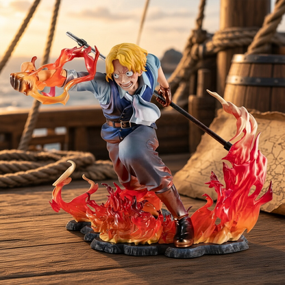 One Piece - Sabo (Poing Ardent) - Statue PVC MegaHouse P.O.P Limited Edition MegaHouse