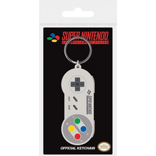NINTENDO SNES CONTROLLER RUBBER KEYCHAIN - Vue 5