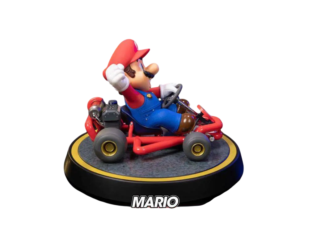 MARIO KART MARIO PVC PAINTED STATUE - Vue 4