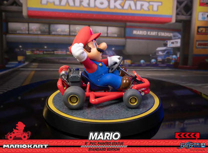MARIO KART MARIO PVC PAINTED STATUE - Vue 4