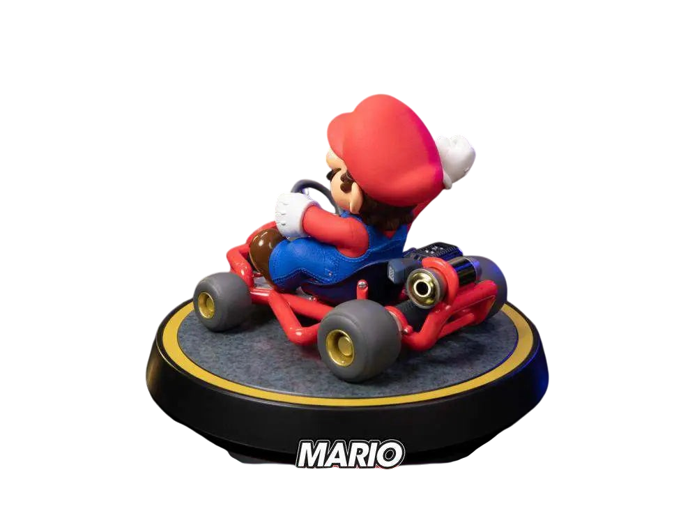 MARIO KART MARIO PVC PAINTED STATUE - Vue 2