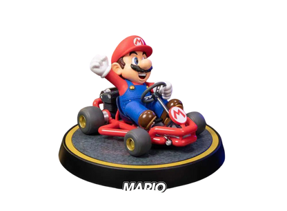 MARIO KART MARIO PVC PAINTED STATUE - Vue 5